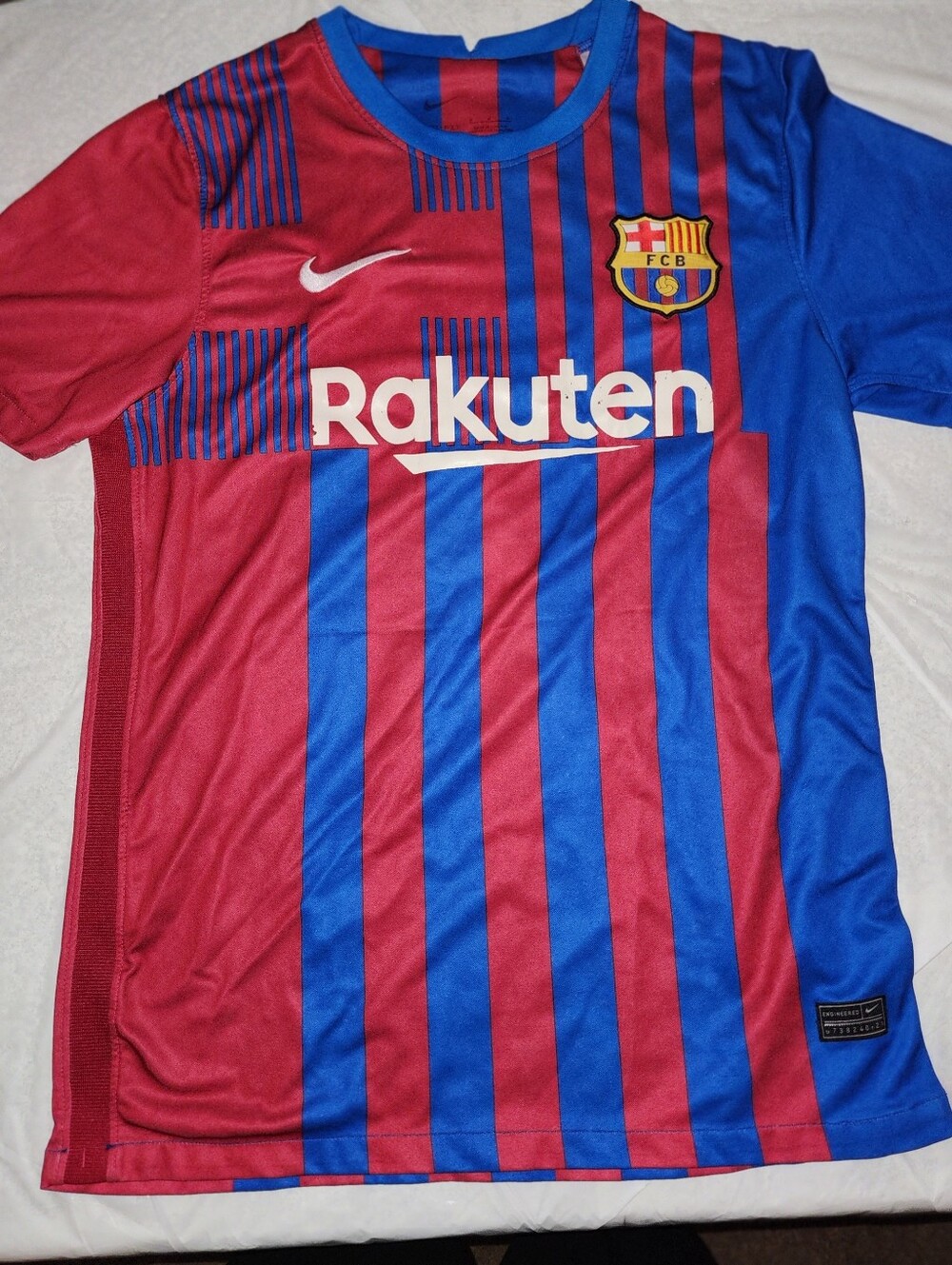Nike FC Barcelona 2021/22 Home Jersey – Fan VersionOfficial Nike FC Barcelona